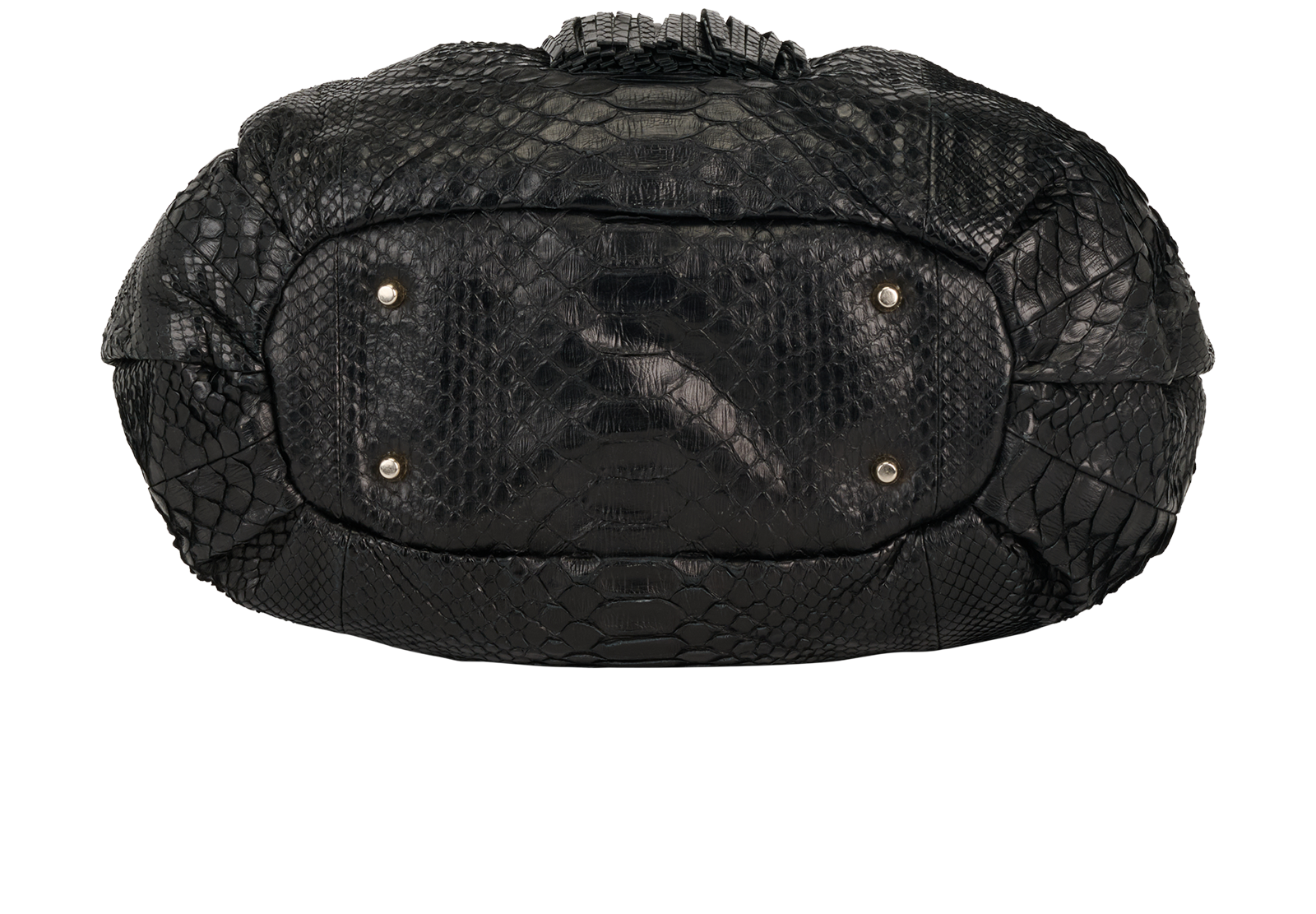 Slouch Tote, &pound;150, Handbags, Black, Leather, Top view